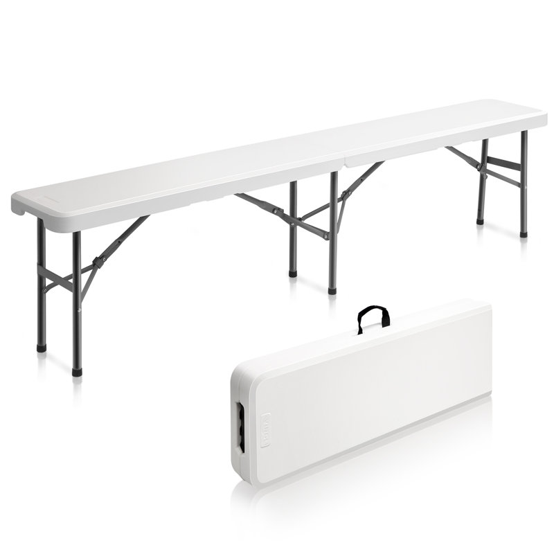 Calissa Plastic Outdoor Bench