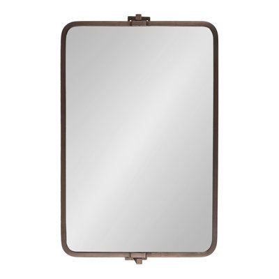 Elijah Rectangle Pivot Bathroom Wall Mirror