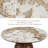 Adwin  6-Person 51.18" Round Pedestal Dining Table Set-1056410513-1056410517