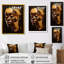 Modern Modern Portrait - African American Woman, impression d'art mural-917591015-917591021