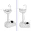 Lavabo de camping portatif avec lavabo 17L Edrosie Inc