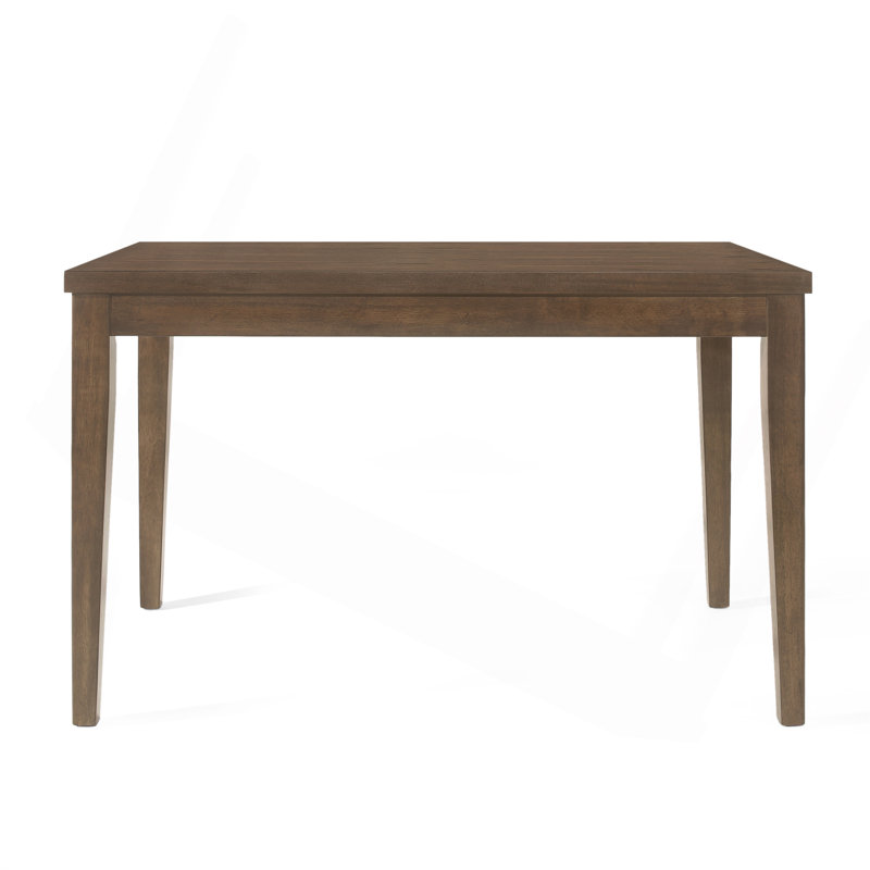 Table de salle à manger en bois, Brun antique