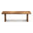 Brown Rectangular Solid Wood Dining Table-245076223