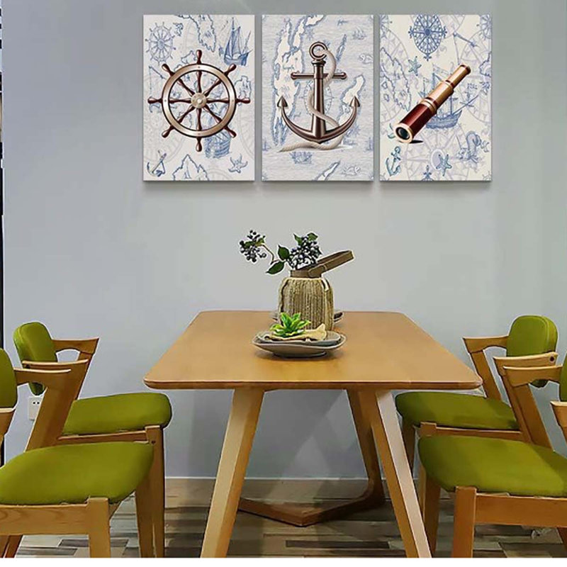 3 Piece Wrapped Canvas Print