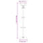Machesney Iron Freestanding Coat Rack-656757076