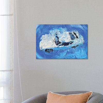 Cobalt by Marcello Petisci - Print on Canvas