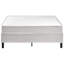 Upholstered Fabric Bed with Mattress-1180648308-1180648309