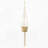Planter with Cotton Hanger - Set of 2 - 5" x 5" x 4.5" - Brown/Cream