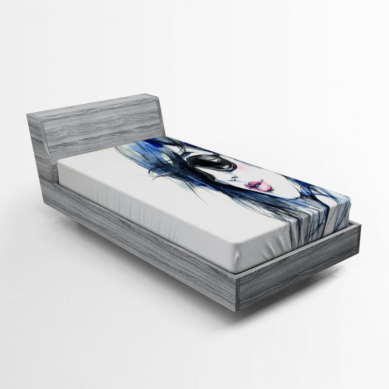 Microfiber Fitted Sheet, Twin Fitted Sheet