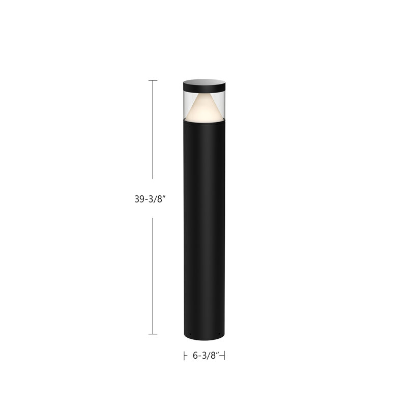 Hanover LED Bollard Light, 29.38" H x 6.38" W x 6.38" D