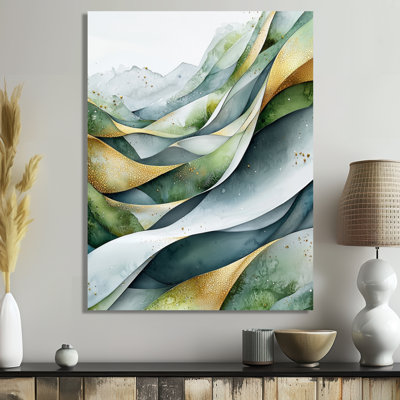 Grados Nature Whispers Of Hard Edge, peinture I - art mural abstrait