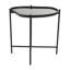 Table de bout à plateau en verre Plinio de 21,05 po de hauteur