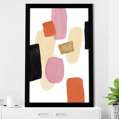Floating Shapes I par Lanie Loreth - Peinture