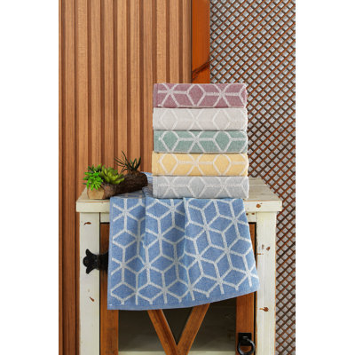Ensemble de serviettes 6 pièces 100% coton Dedham