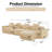 5-Seat Modular L Shape Velvet Sectional Compression Sofa, No Assembly Required with French Edge Piping-1499566197