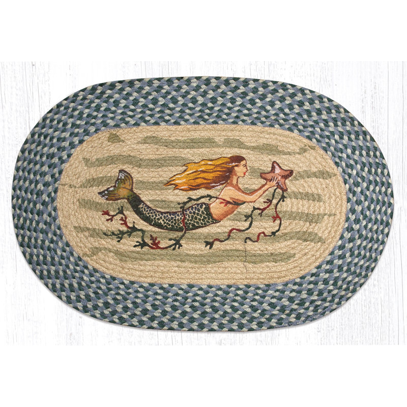  OP-245 Mermaid Oval Patch 20"x30", Oval 1'8" x 2'6"