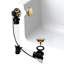 Garniture de bonde escamotable pour baignoire 45 "avec trop-plein rotatif à rotule et raccords en ABS Sch. 40-103835370