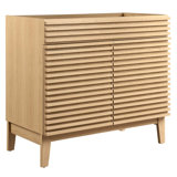 Base de meuble-lavabo simple 36 po Render