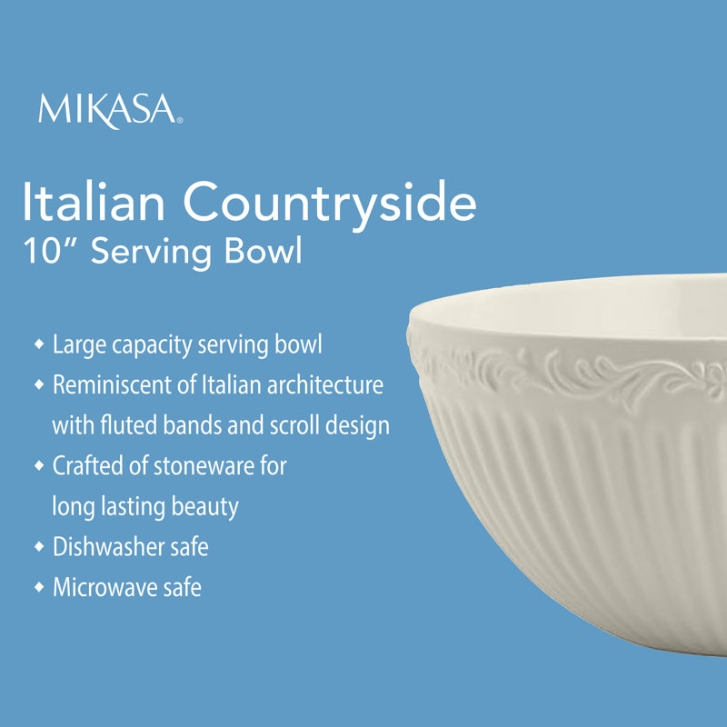 Italian Countryside 10 in. Round Serving Bowl