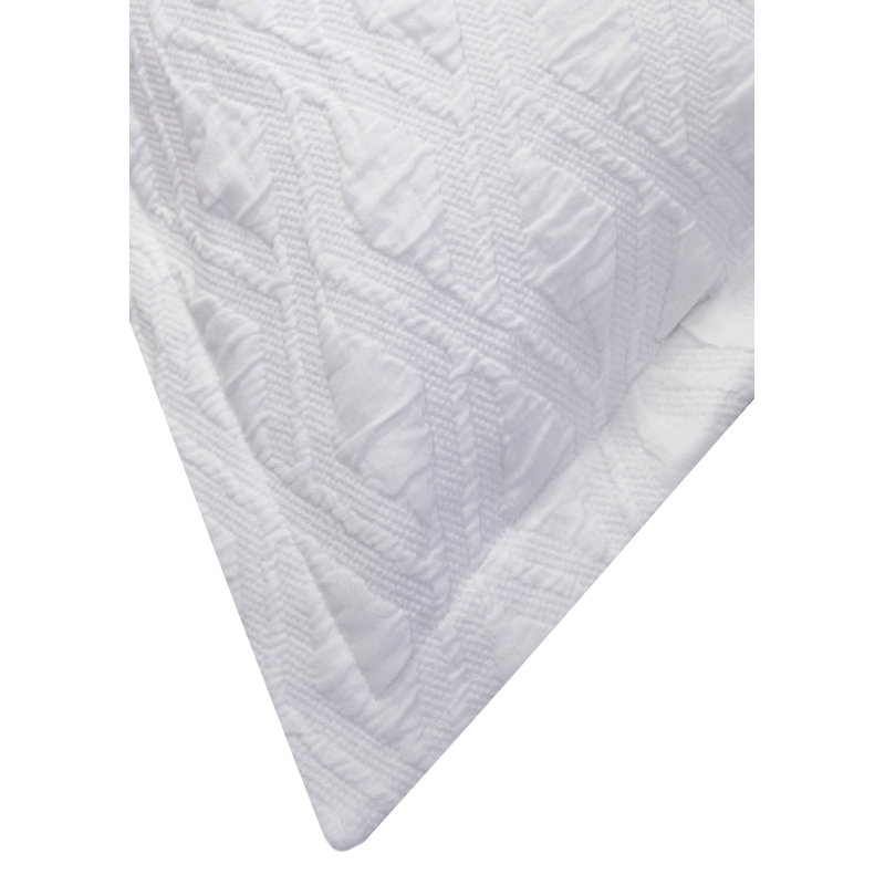 Cotton Blend Sham Set, King