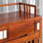 Solid wood practical storage shoe cabinet