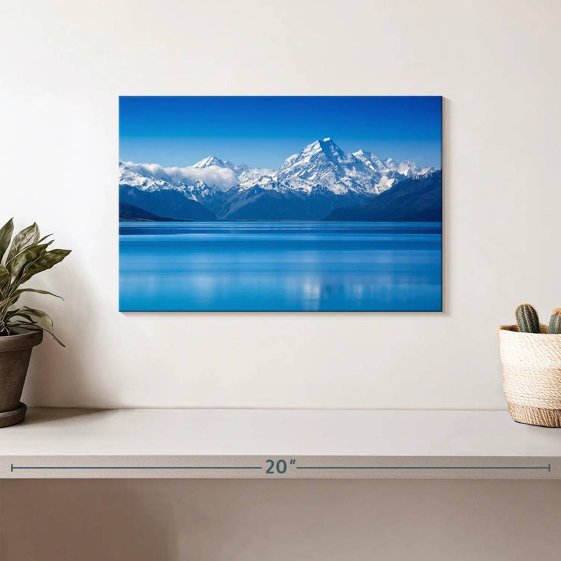 Alvord, eau bleue, lac Tekapo, H 8 po x l 12 po
