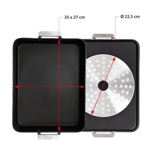 Valira Non-Stick Aluminum Roasting Pan