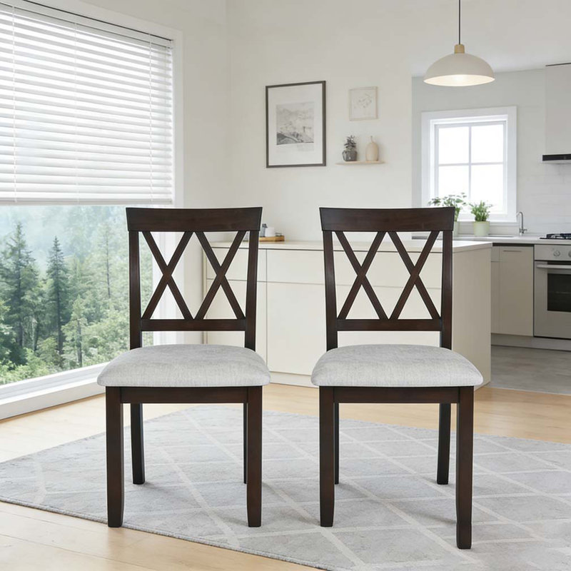 Ensemble de chaises de salle à manger, Espresso