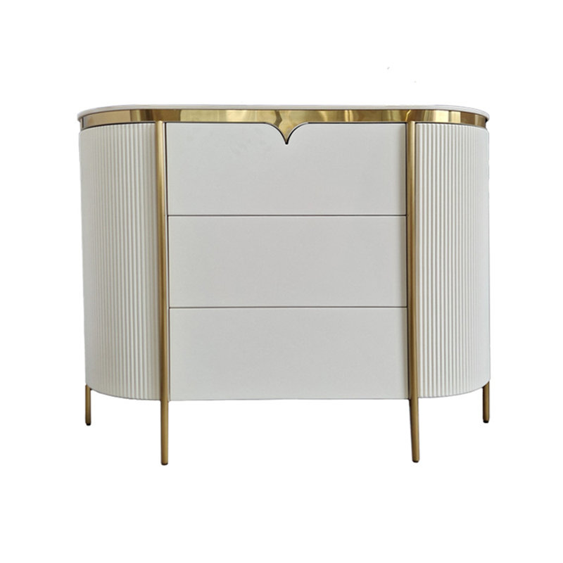 Avtandil 120cm W 3 - Drawer Chest of Drawers