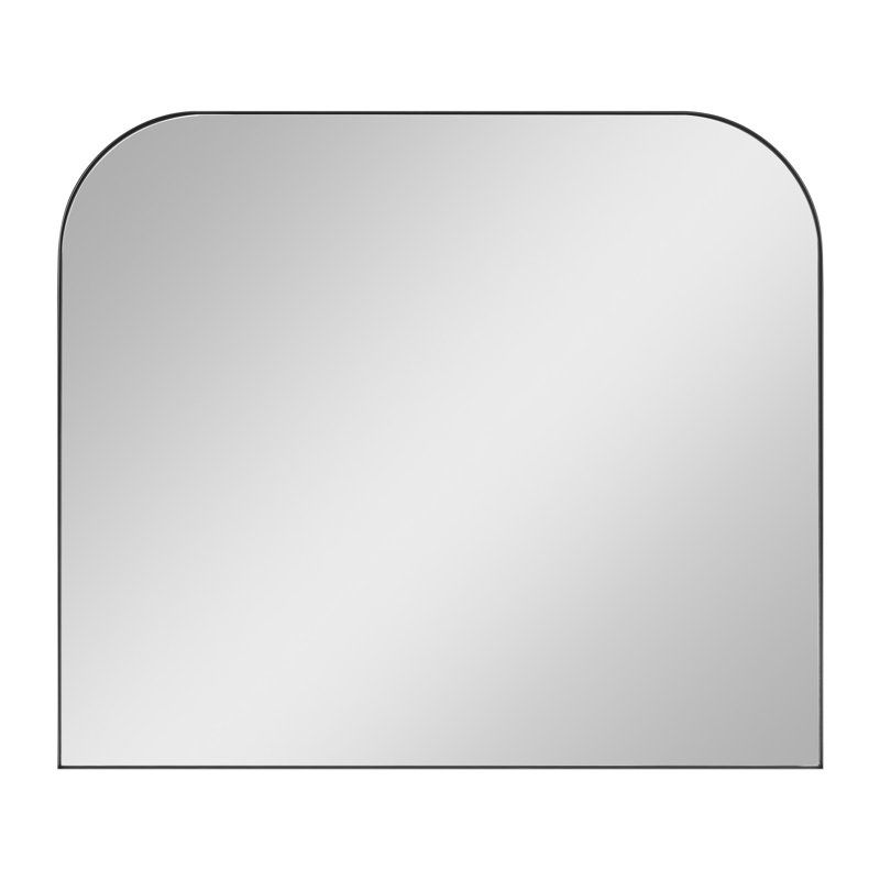 Miroir large Planer de Génération Lighting , Noir mat