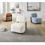 Chaise d'appoint moderne Solara avec structure en bois massif-1003521539