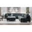 Canapé modulaire symétrique en velours côtelé de 120 po de largeur Chelsea -33398980