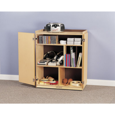 7 Compartment Manufactured Wood Classroom Cabinet