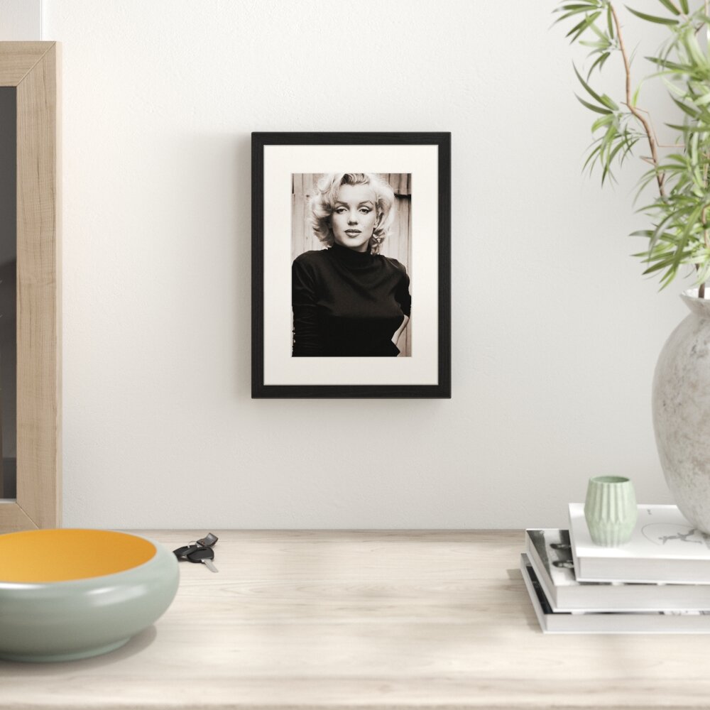 Gerahmtes Poster Marilyn Monroe, Fotodruck