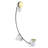 Clearflocable 27" Pop-up Tub Drain with Overflow-92300200