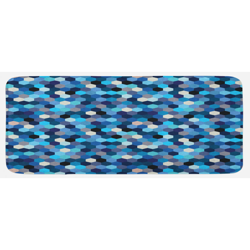 Tapis de cuisine abstrait