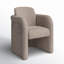 Becca Rolling Dining Arm Chair-478956337