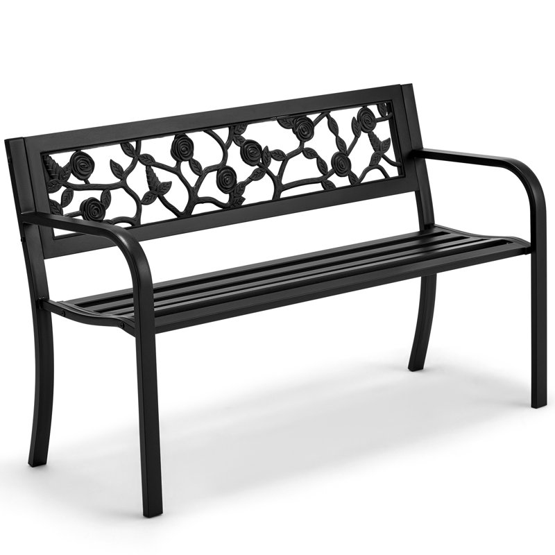 Banc d'extérieur en métal