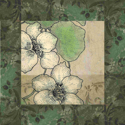 " Sage Flower 1 " Painting Print