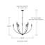 Ansley 9-Light Chandelier-94392799-119242136