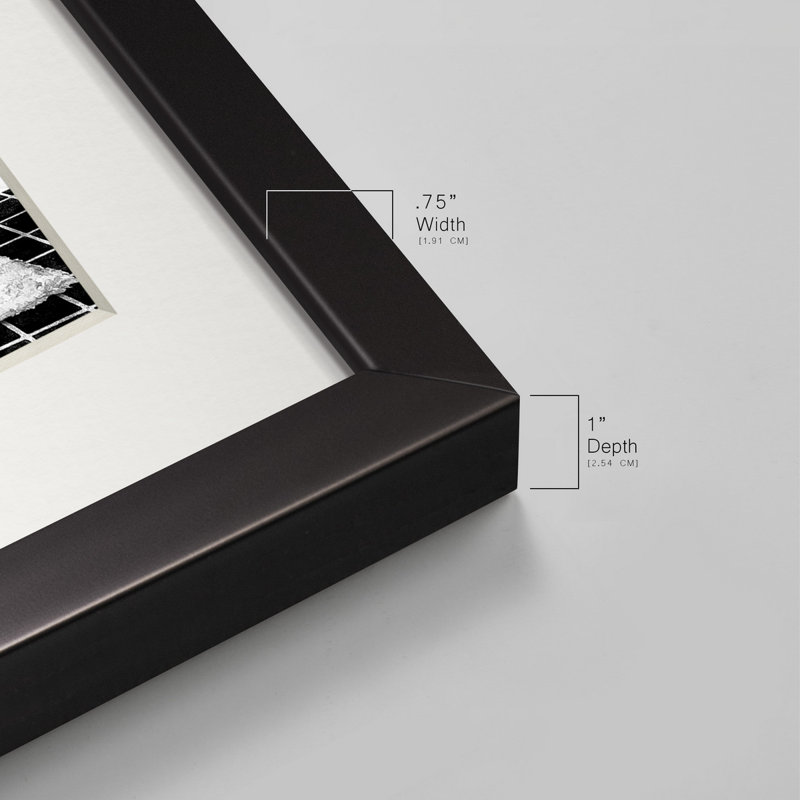 Cadre photo, ensemble d'art textuel sur papier, Cadre noir