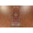 Geometric Red  Traditional Runner Rug 3x10
