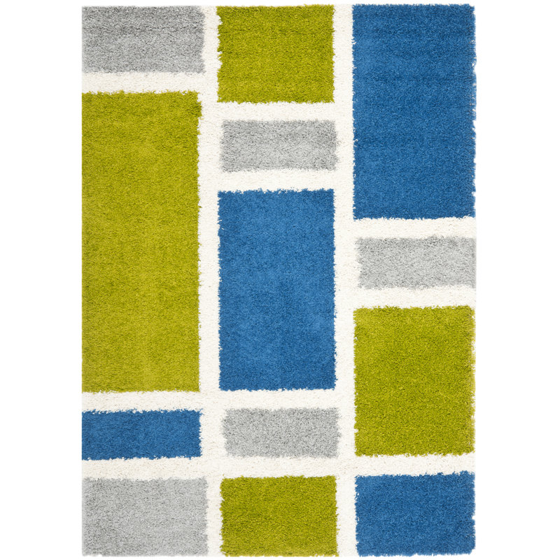 Mira Geometric Area Rug, Rectangle 122 x 183 cm