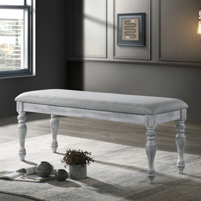 Le banc de salle à manger Salines est une option élégante et confortable pour votre salle à manger.