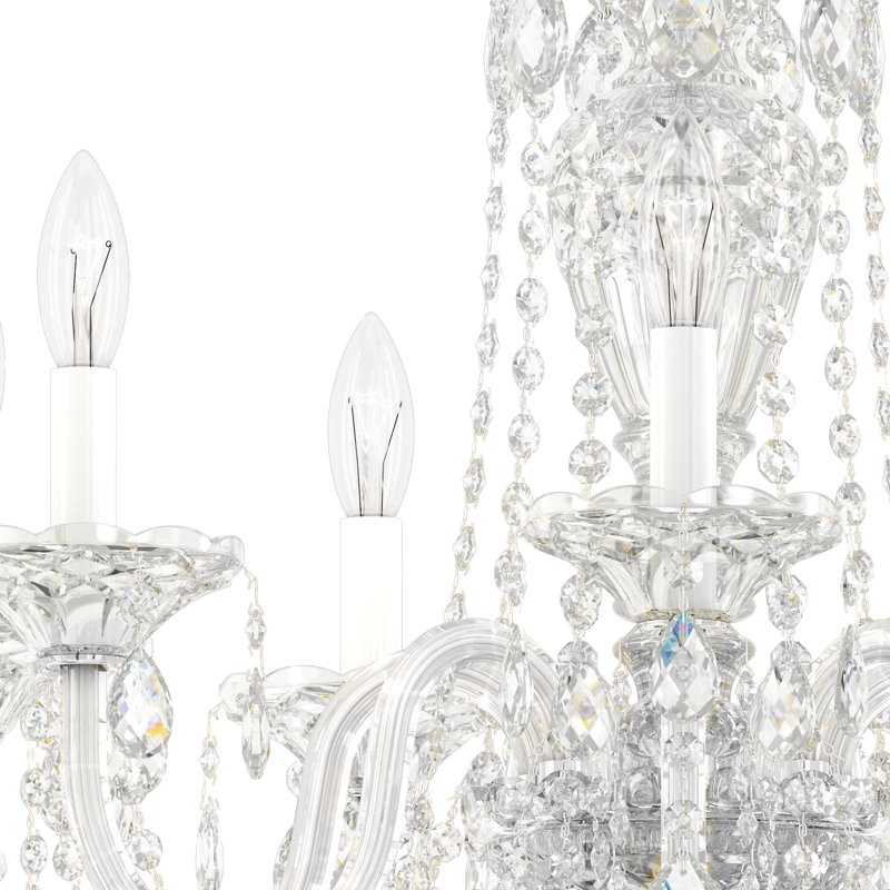 Sterling 7 - Light Chandelier, Clear Spectra Crystal