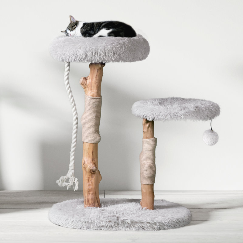 Sechrist 32'' H Cat Tree, Gray