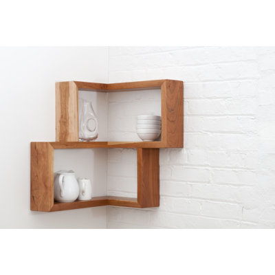 Franklin Solid Wood Floating Shelf