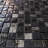 Astro 1" x 1" Metal/Glass Grid Mosaic Wall & Floor Tile