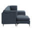 Canapé modulaire rembourré avec pieds en métal-229250193