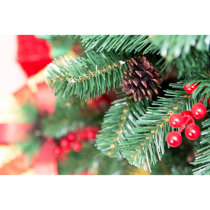 Lighted Artificial Christmas Tree, 4 ft.